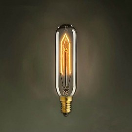 T10 E14 220V 240V 40W Röhren Kreative kleine Schraube Edison Glühbirne