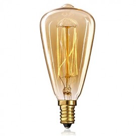 ST48 E14 220V Edison Glühbirnen Gelbes Licht Die kleine Schraubfassung Vintage Kronleuchter Dekoration Licht