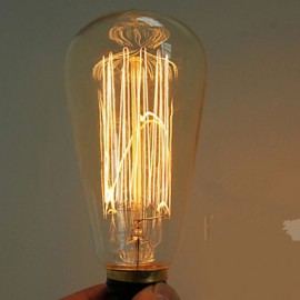 40W E27 Edison Retro Glühbirne ST64 (220 240V)