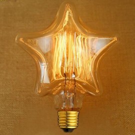 Edison Gelblichtdekoration im Retro Stil Wolframlampe Lichtquelle (E27 40 W)