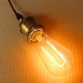 ST64 Laub Edison Glühbirnen 220V 240V E26 E27 40W Edison Glühbirne