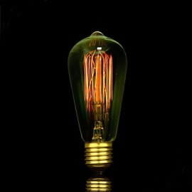 ST58 E27 25 W Edison Art Deco Wolfram Lichtquelle (85 V 265 V)