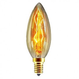 C35 40W E14 Glühlampe Retro Edison Glühbirne (AC220 240V)