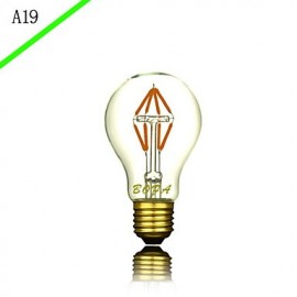 BOFA19 LED4W Antike Edison Seidenkugel Blasenlampe (85 V 265 V)