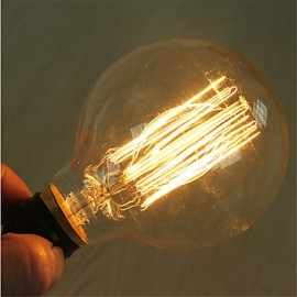 G95 E27 40W Vintage Edison Glühbirne Retro Lampe Glühlampe (220–240 V)