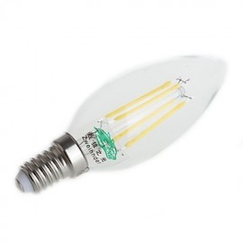 4W E14 LED Filament Birnen C35 4 Dip LED 380 lm Warmweiß Kaltweiß Dekorativ V