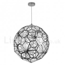 Moderne zeitgenössische 1 Licht Globe Pendelleuchte für Wohnzimmer Schlafzimmer Esszimmer Lampe