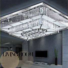 32W Moderne zeitgenössische LED Glas Deckenleuchte Wohnzimmer Schlafzimmer Esszimmer Arbeitszimmer Büro