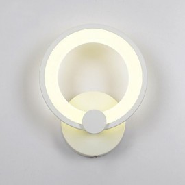 7W Moderne LED Wandleuchten Stil Einfachheit Acryl Wohnzimmer Flur Schlafzimmer Hotelzimmer Nachttischlampe