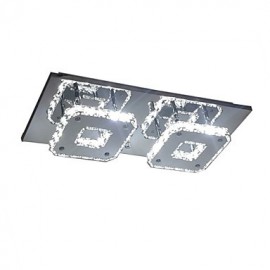 16W Moderne zeitgenössische LED Glühbirne enthalten Galvanisiertes Metall Unterputz Schlafzimmer