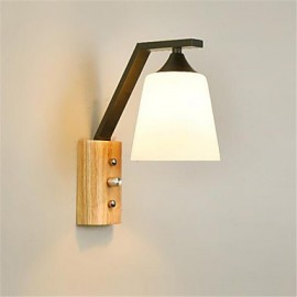 E26 E27 Moderne zeitgenössische Country Retro Malerei Funktion für LED Mini Stil Glühbirne enthalten Augenschutz LED Wandleuchten