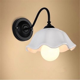 E26 E27 Moderne zeitgenössische Country Malerei Funktion für LED Mini Style Glühbirne inklusive Augenschutz Umgebungslicht LED Wand