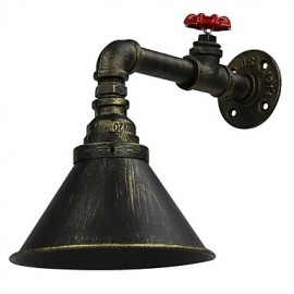 Loft Retro Industrielle Wandleuchte Restaurant Und Bar Metall Wasserrohr Wand lampe