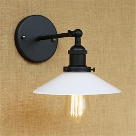 Moderne zeitgenössische Country Retro Malerei Feature für Mini Stil Glühbirne enthaltenAmbiente Licht Wand