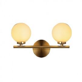 Wandlampe Modern Zeitgenössisch Bronze Feature für Mini Style Uplight Wandleuchten Wandleuchte