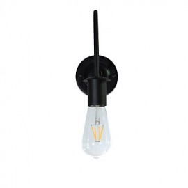 C220V 240V 4W E27 Led Licht SWall Licht LED Wandleuchten Wand Eisen Wand Lampe Dumme Schwarze Lichtschwert Lampe Auf Wand Europa Und Die Vereinigten Staaten