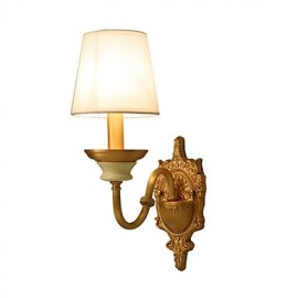 E12 E14 Einfache Country Traditionelle Klassische Messing Funktion für Mini Stil Glühbirne enthalten Uplight Wandleuchten Wandleuchte C