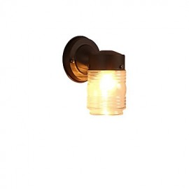 Wandleuchte Modern Zeitgenössisch Schwarzoxid Finish Funktion für Mini Stil Ambient Light Wandleuchten