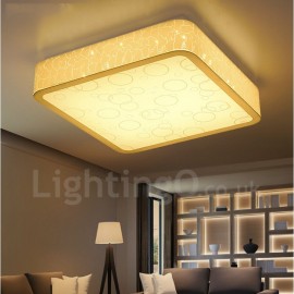 Moderne zeitgenössische LED integrierte Wohnzimmer Esszimmer Schlafzimmer Metall Flush Mount