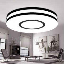 Moderne zeitgenössische LED integrierte Wohnzimmer Esszimmer Schlafzimmer Metall Flush Mount