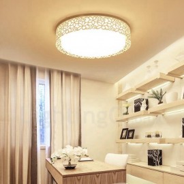 Moderne zeitgenössische LED integrierte Wohnzimmer Esszimmer Schlafzimmer Metall Flush Mount