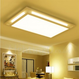 Moderne zeitgenössische LED integrierte Wohnzimmer Esszimmer Schlafzimmer Metall Flush Mount