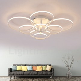 8 Licht Modern Zeitgenössisch LED Integriert Wohnzimmer Esszimmer Schlafzimmer Metall Unterputz