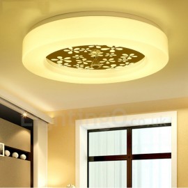 Moderne zeitgenössische LED integrierte Wohnzimmer Esszimmer Schlafzimmer Metall Flush Mount