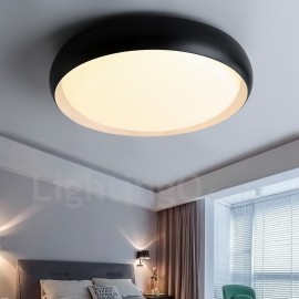 Moderne zeitgenössische LED integrierte Wohnzimmer Esszimmer Schlafzimmer Metall Flush Mount