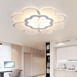 Moderne zeitgenössische LED integrierte Wohnzimmer Esszimmer Schlafzimmer Metall Flush Mount