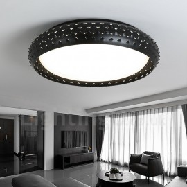 Moderne zeitgenössische LED integrierte Wohnzimmer Esszimmer Schlafzimmer Metall Flush Mount