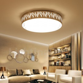 Moderne zeitgenössische LED integrierte Wohnzimmer Esszimmer Schlafzimmer Metall Flush Mount