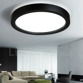 Moderne zeitgenössische LED integrierte Wohnzimmer Esszimmer Schlafzimmer Metall Flush Mount