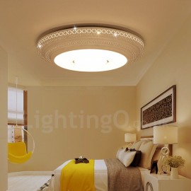 Moderne zeitgenössische LED integrierte Wohnzimmer Esszimmer Schlafzimmer Metall Flush Mount