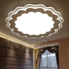 Moderne zeitgenössische LED integrierte Wohnzimmer Esszimmer Schlafzimmer Metall Flush Mount