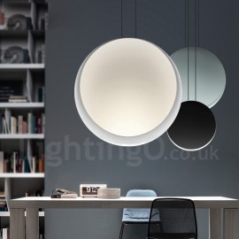 Licht Zement Moderne zeitgenössische Pendelleuchte Deckenlampe für Wohnzimmer Arbeitszimmer Küche Schlafzimmer Esszimmer