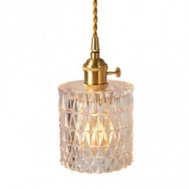 Jelly Jar Light Fixture Pendelleuchte aus geripptem Glas