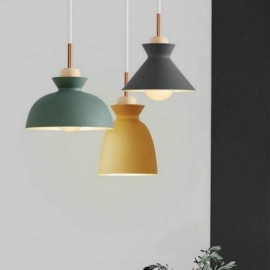 Pendelleuchte Nordic Metal Dome Macaron Farben Lampe Licht