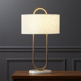 Gold Arc Tisch Lampe Kreative Marmor Basis Schreibtisch Lampe Studie