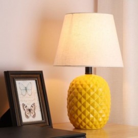 Moderne Macaron Keramik Tisch Lampe Ananas Geformt Theke Lampe Leselampe