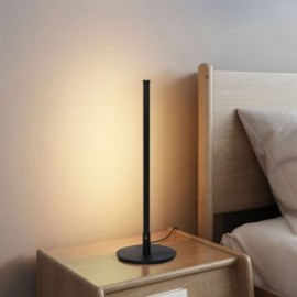 Nordic Schwarz Tisch Lampe Streifen Nacht Lampe Schreibtisch Lampe