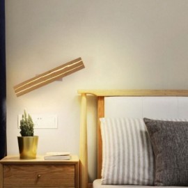 Moderne Holz Wand Lampe Eingang Gang Lichter Nordic Nacht Wand Licht