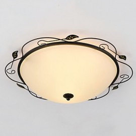 32CM Europa Typ Stil Ländlichen Klassischen Absorbieren Dome Licht LED Lampe