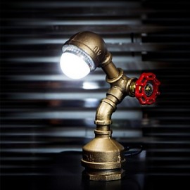 Jahrgang Industrielle Lampe Loft Retro Stil Eisen Rohr Schreibtisch Tisch Lampe Licht Geburtstag Geschenke