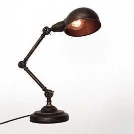 WestMenLights Industrielle Schwanenhals Schreibtisch Tischlampe Schwarz Retro Antike Leseleuchten