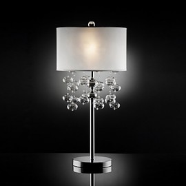 60W E27 Elegante Tischlampe in zylindrischer Form